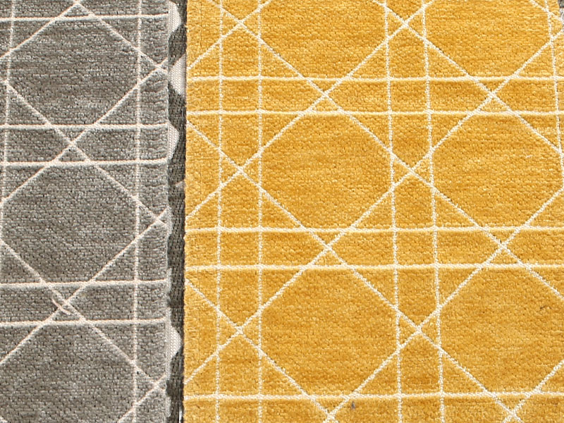 Chenille Jacquard оббивна тканина для диван -подушника