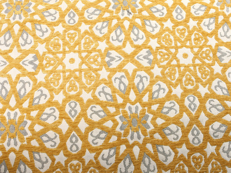 Chenille Jacquard оббивна тканина для диван -подушника