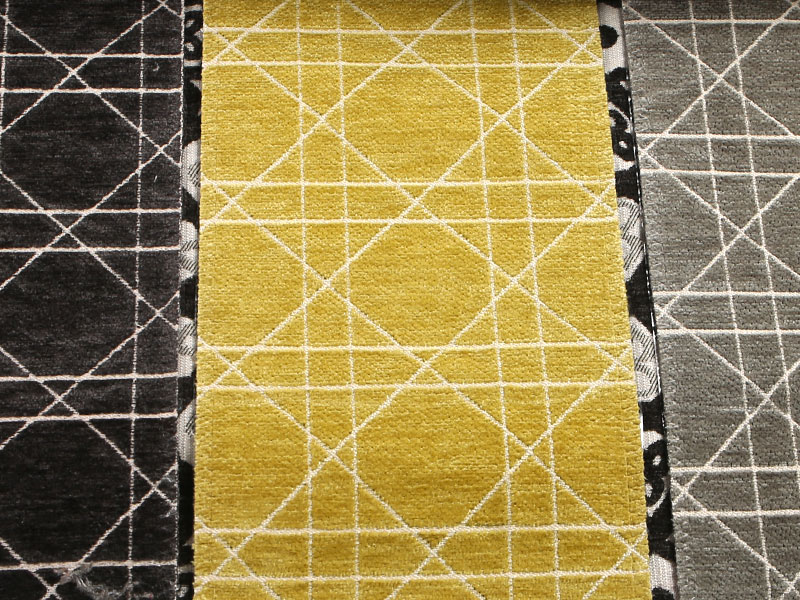 Chenille Jacquard оббивна тканина для диван -подушника