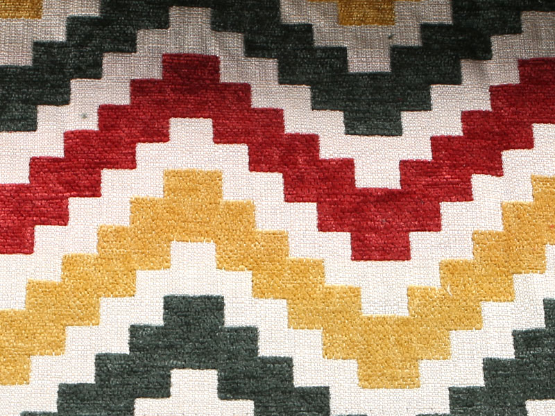 Chenille Jacquard оббивна тканина для диван -подушника